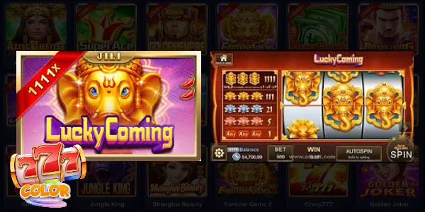 Jili Slot Lucky Coming games play with 777color casino