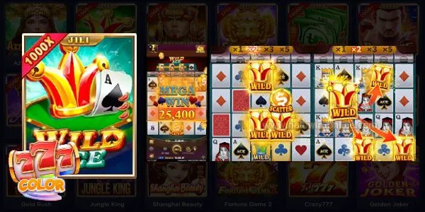 play Wild Ace of Jili Slot at 777color ph casino
